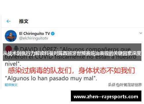 从战术到执行力解读科曼对阵西班牙世预赛统治表现的关键因素深度